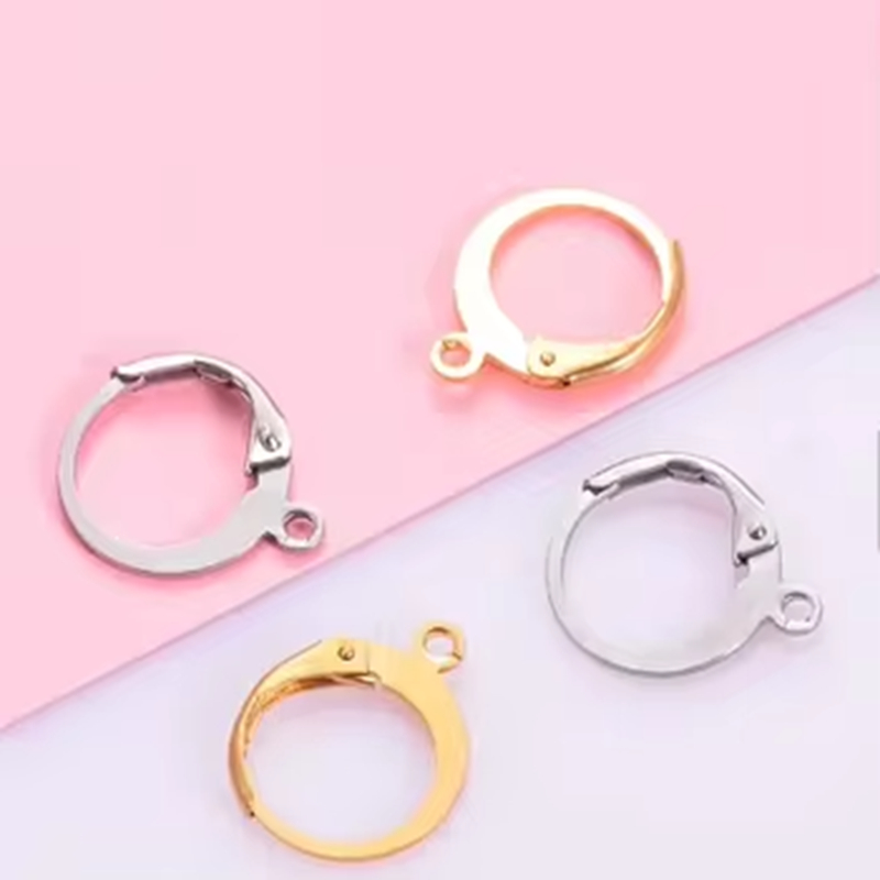Hypoallergenic Stainless Steel French Earring Ear Clasps Base