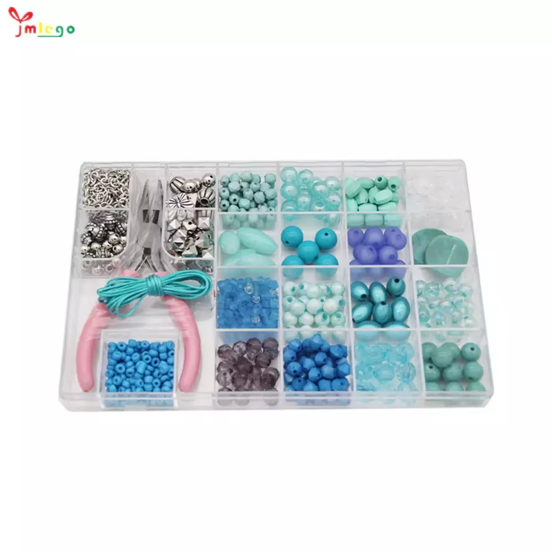 Green Brown Color Style DIY Jewelry Making Kit