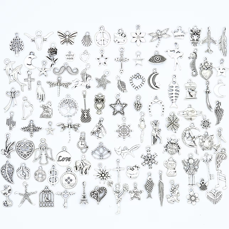 Factory Direct selling Alloy Mixed Style Charms Pendants