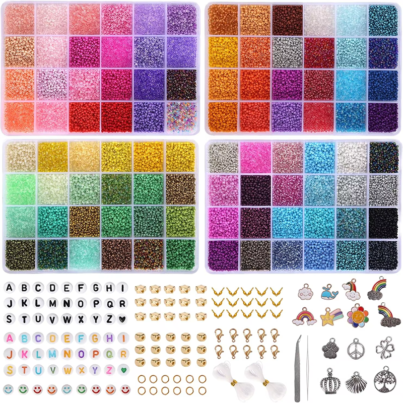 Factory Direct Selling Glass Seed Beads for Jewelry Making Kits