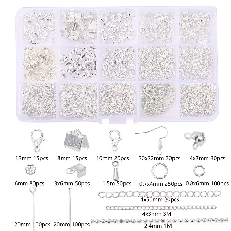 Factory Direct Selling Alloy Accessories DIY Earring Making Kit