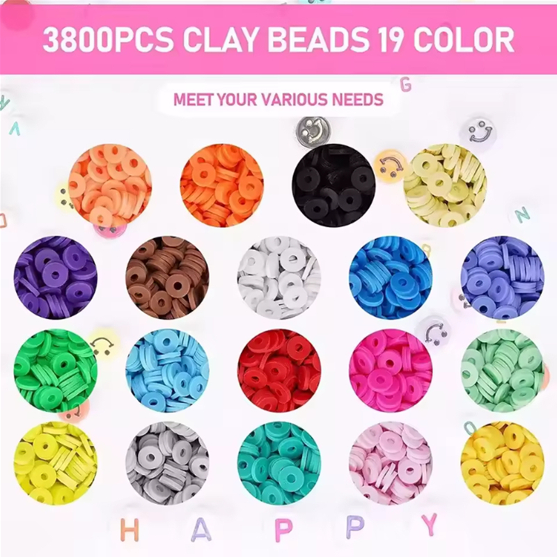 6mm Clay Spacer Beads Kits Exceptional Selection