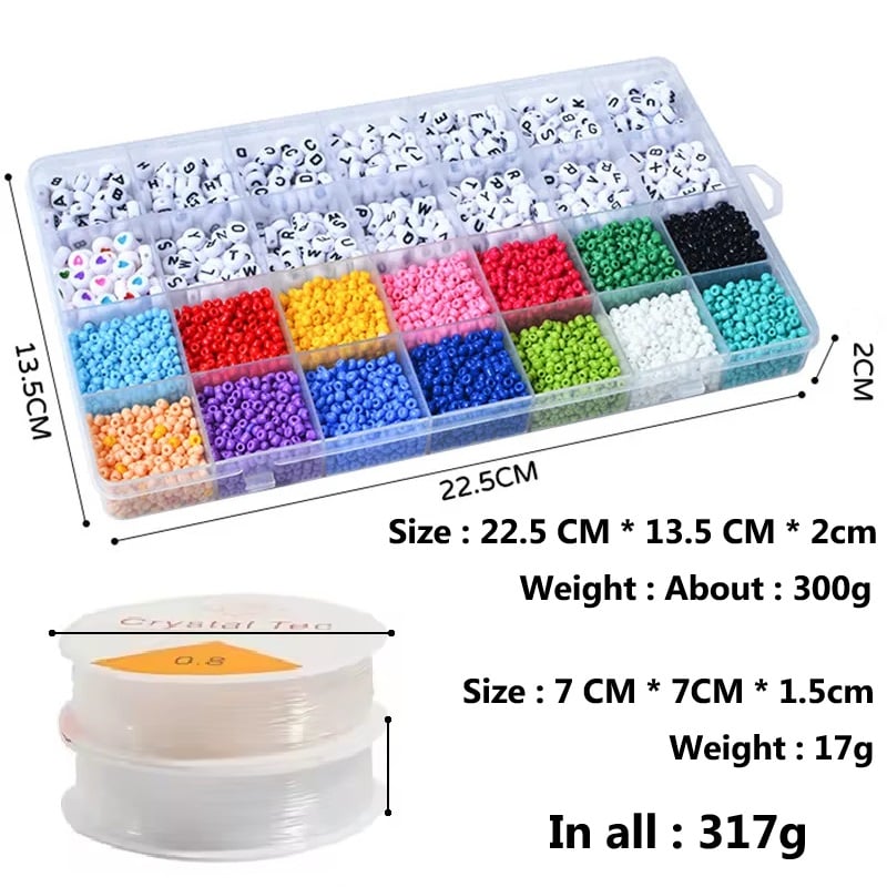 Online Hot Selling 2mm 3mm 4mm Glass Bead Kit Factory Wholesale Sale