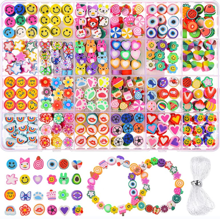 Factory Direct Selling 2024 Hot Sell 6mm Polymer Clay Beads Kits