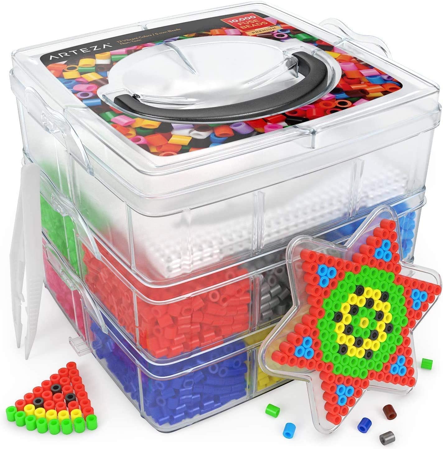 Factory 2024 Hot Sales Plastic Perler Bead Set 2.5&5mm Hama Bead Kit