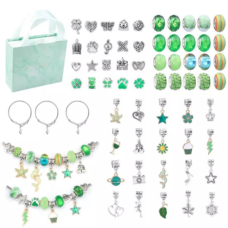 Factory Direct Selling Pandora Jewelry Blind Box Large Hole Beads Set