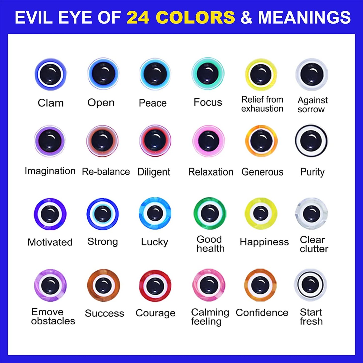 Factory Direct Selling Flat Round Eye Shaped Resin Beads Kit