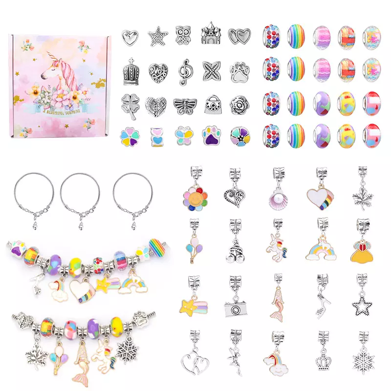 Factory Direct Selling Pandora Jewelry Blind Box Large Hole Beads Set