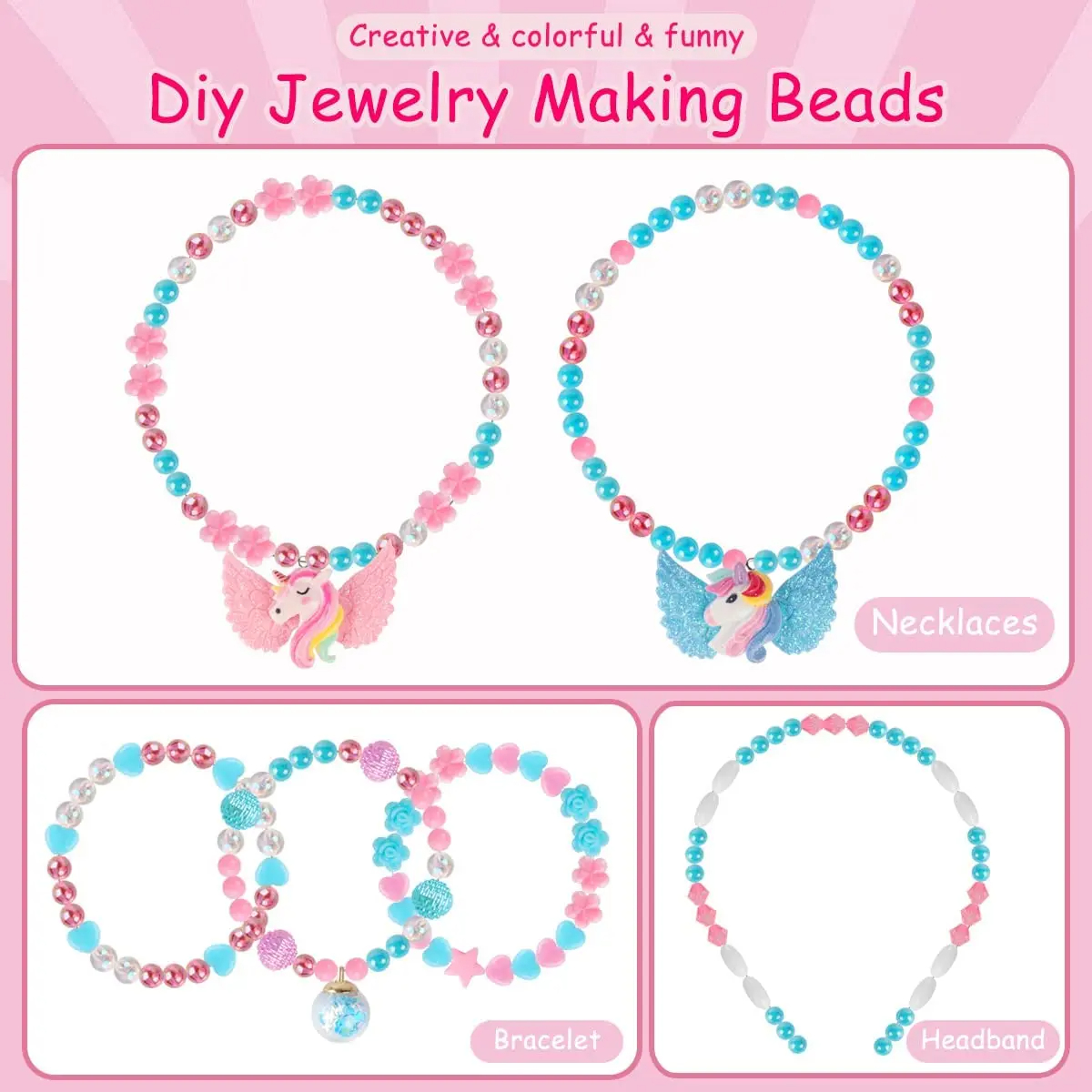Factory Wholesale Kids Bracelet Jewelry Art Craft Kits