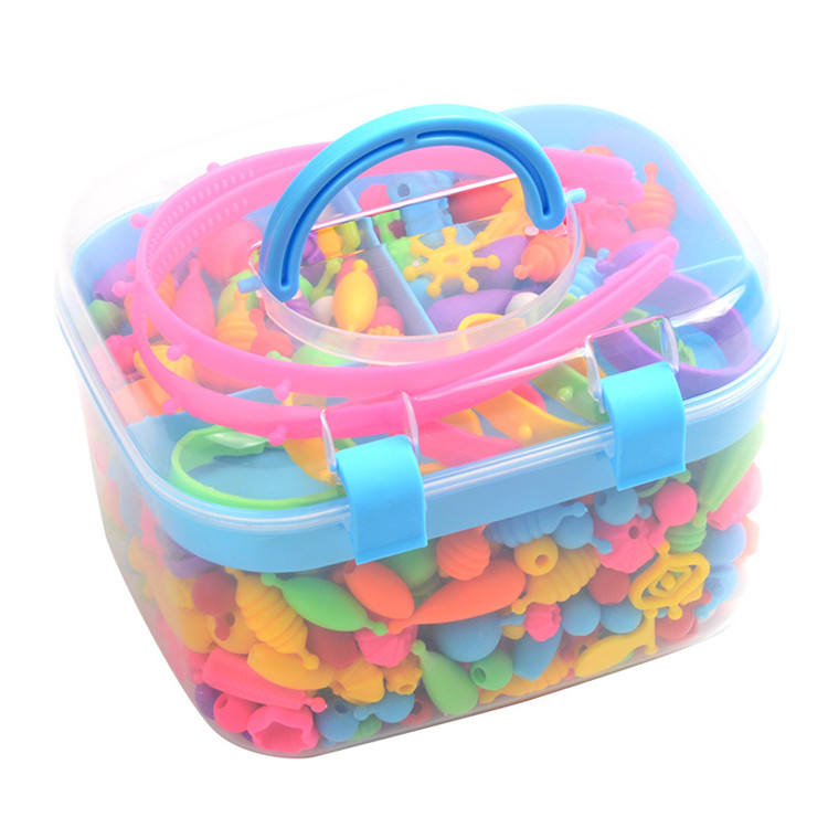 Sale at Wholesale Price POP Plastic Beads Kit for Kids Funny Toy
