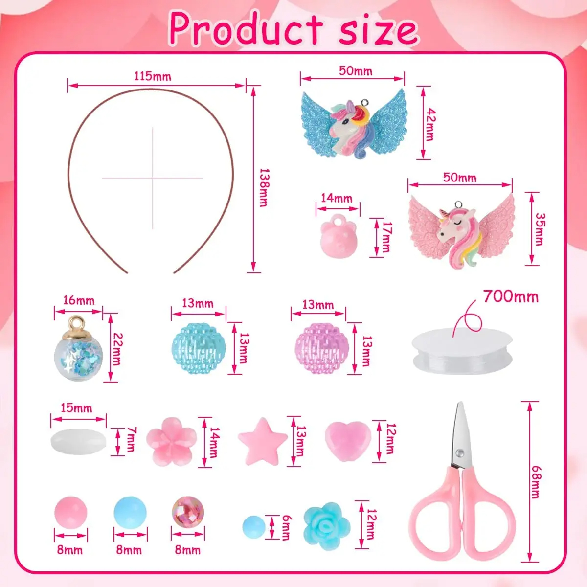 Factory Wholesale Kids Bracelet Jewelry Art Craft Kits