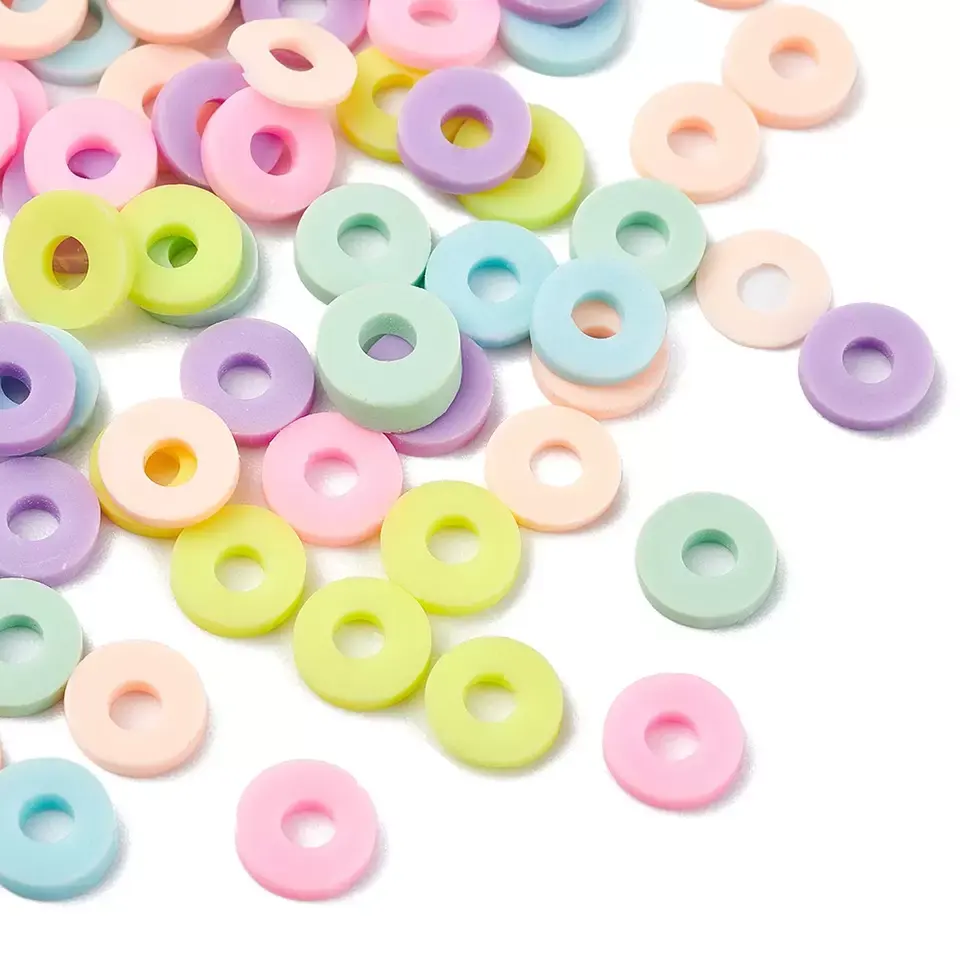 Colorful Flat Round Small Glass Seed Beads DIY Jewelry Kits Wholesale