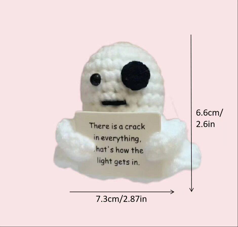 Crochet Pirate Ghost Doll Plush