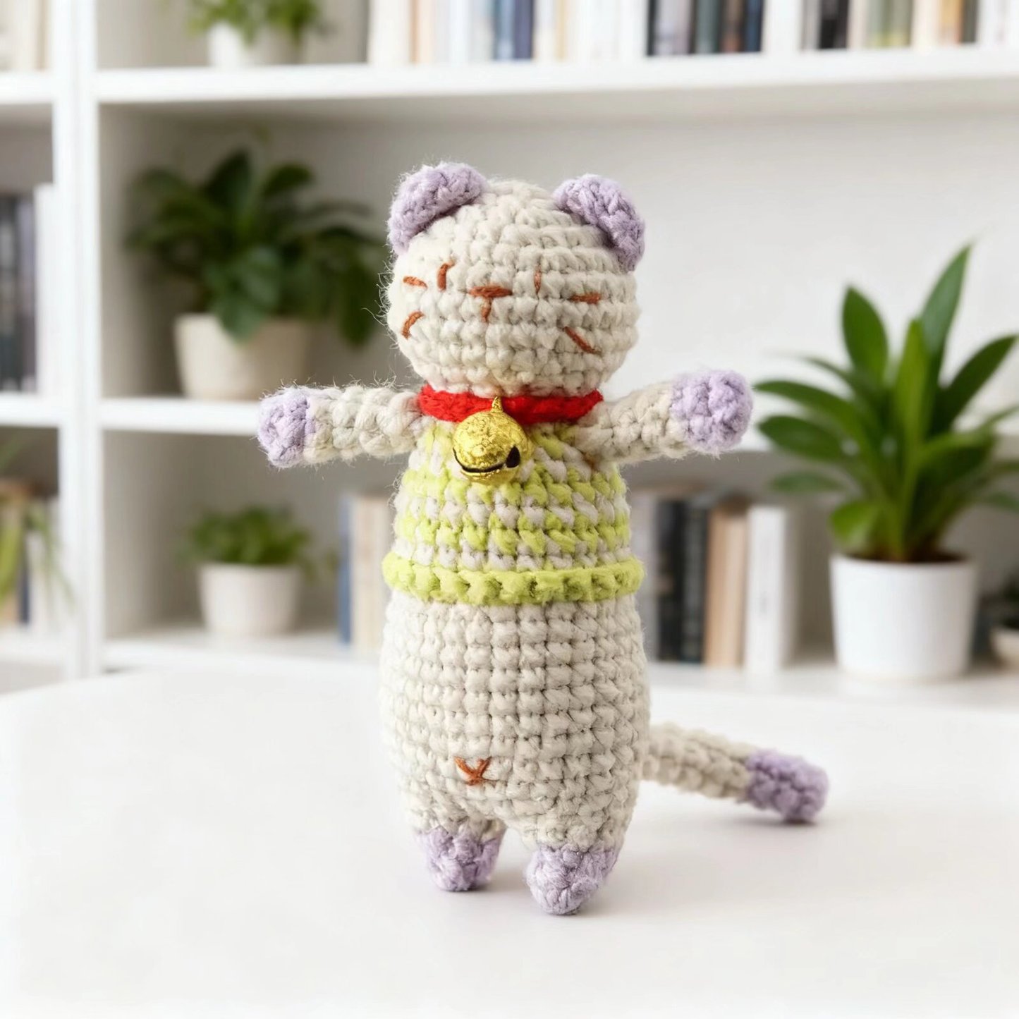Crochet Cat Doll Plush