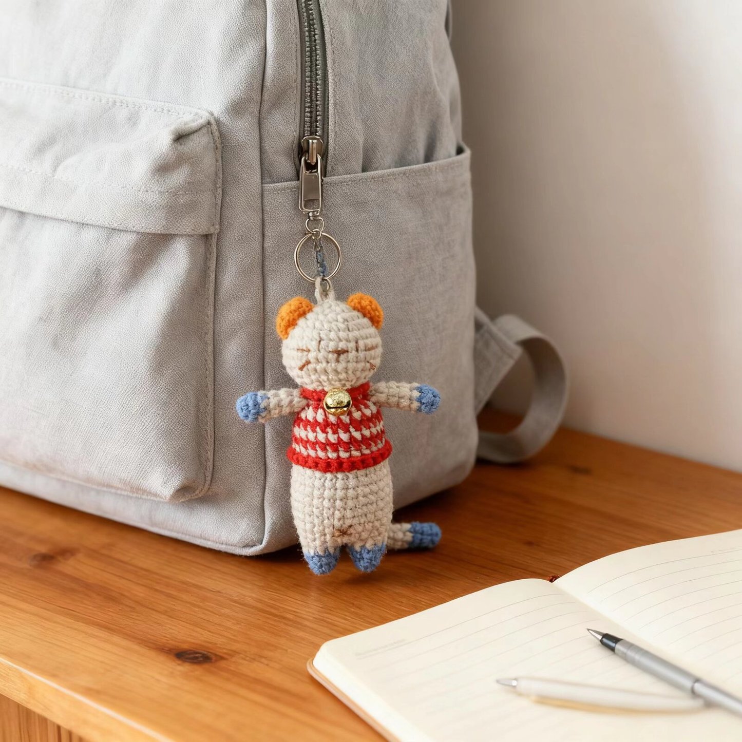 Crochet Cat Plush Toy