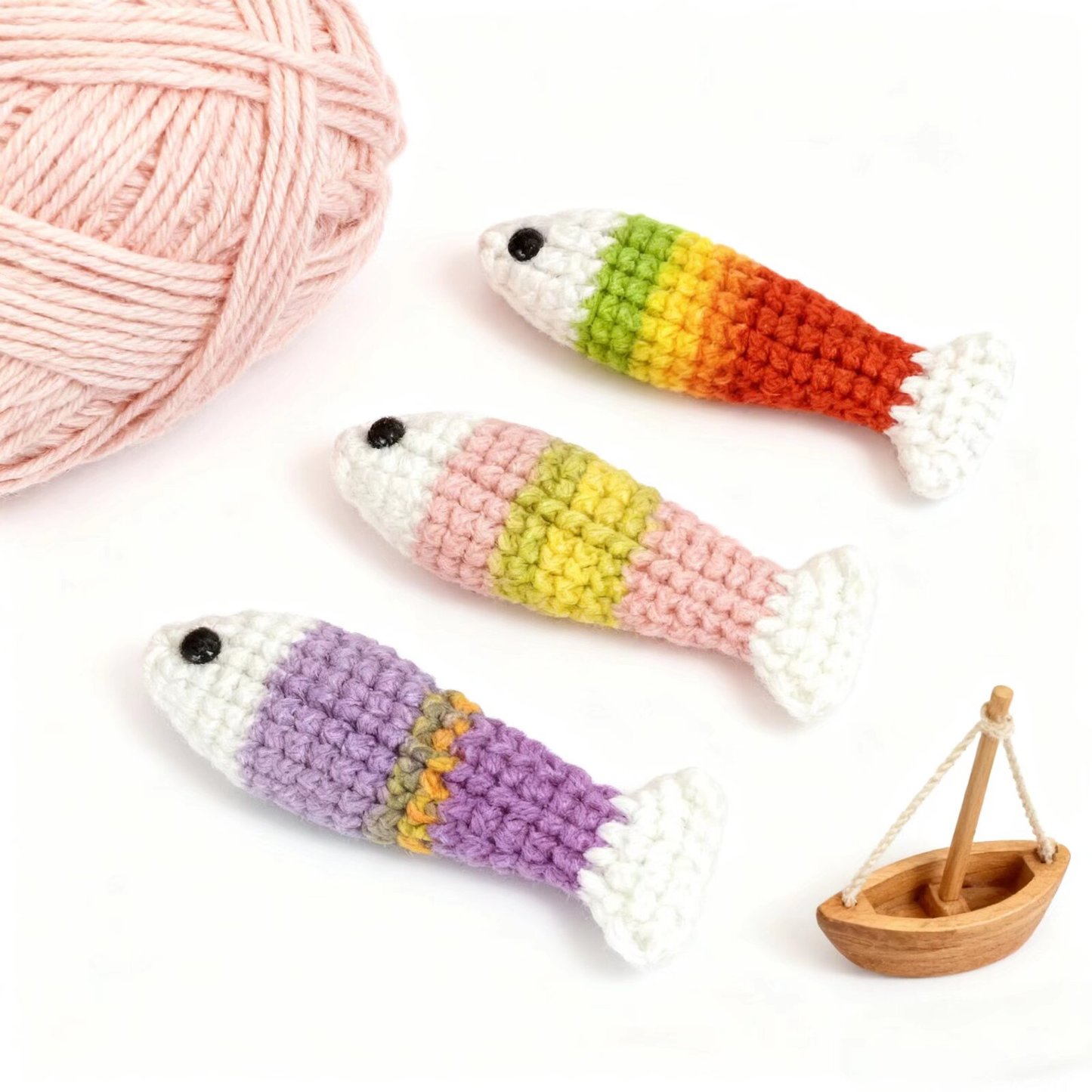 Crochet Fish Plush Toy