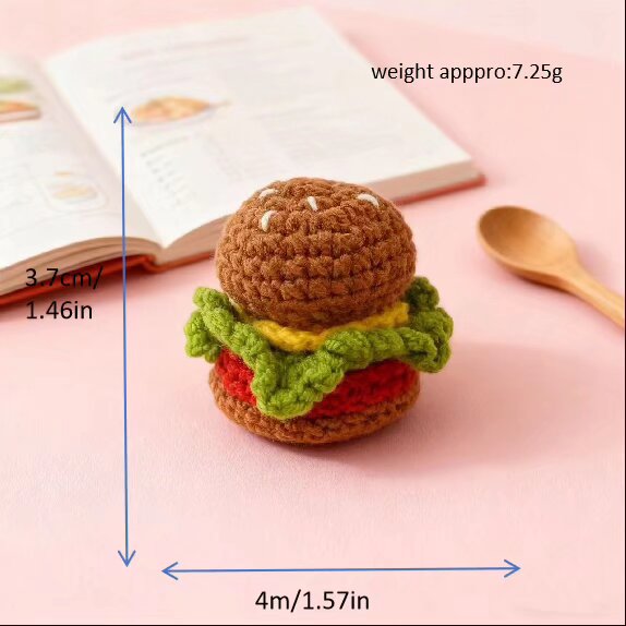 Crochet Food Plush Collection