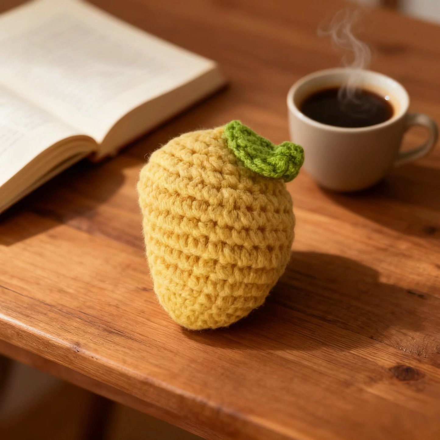 Mini Mango Crochet Plush