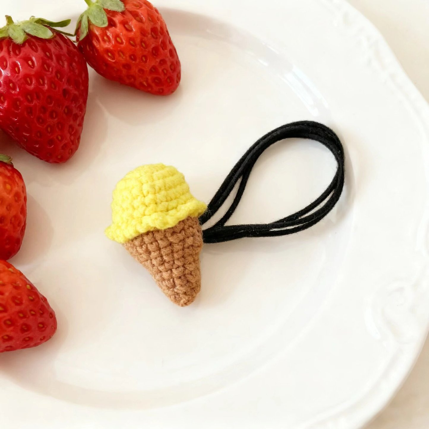 Kids Crochet Hair Tie Set