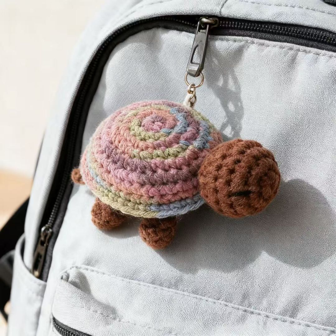 Crochet Turtle Amigurumi Decor Doll