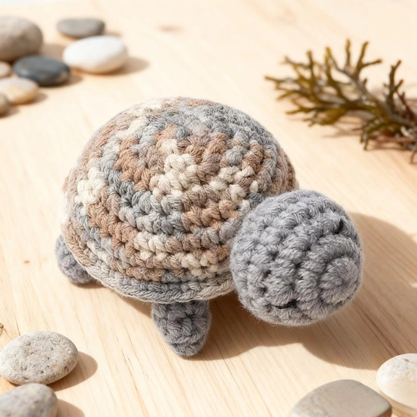 Crochet Turtle Plush Amigurumi Doll