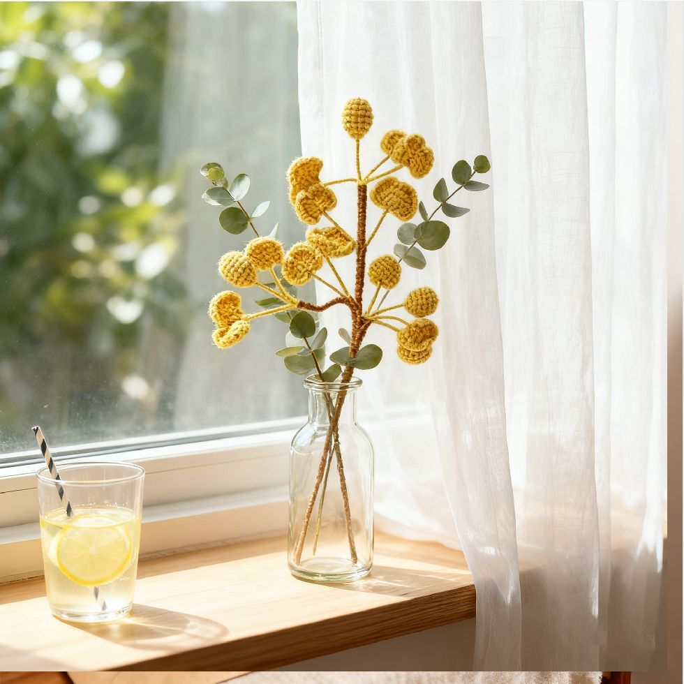 Crochet Golden Leaf Doll DIY Kit