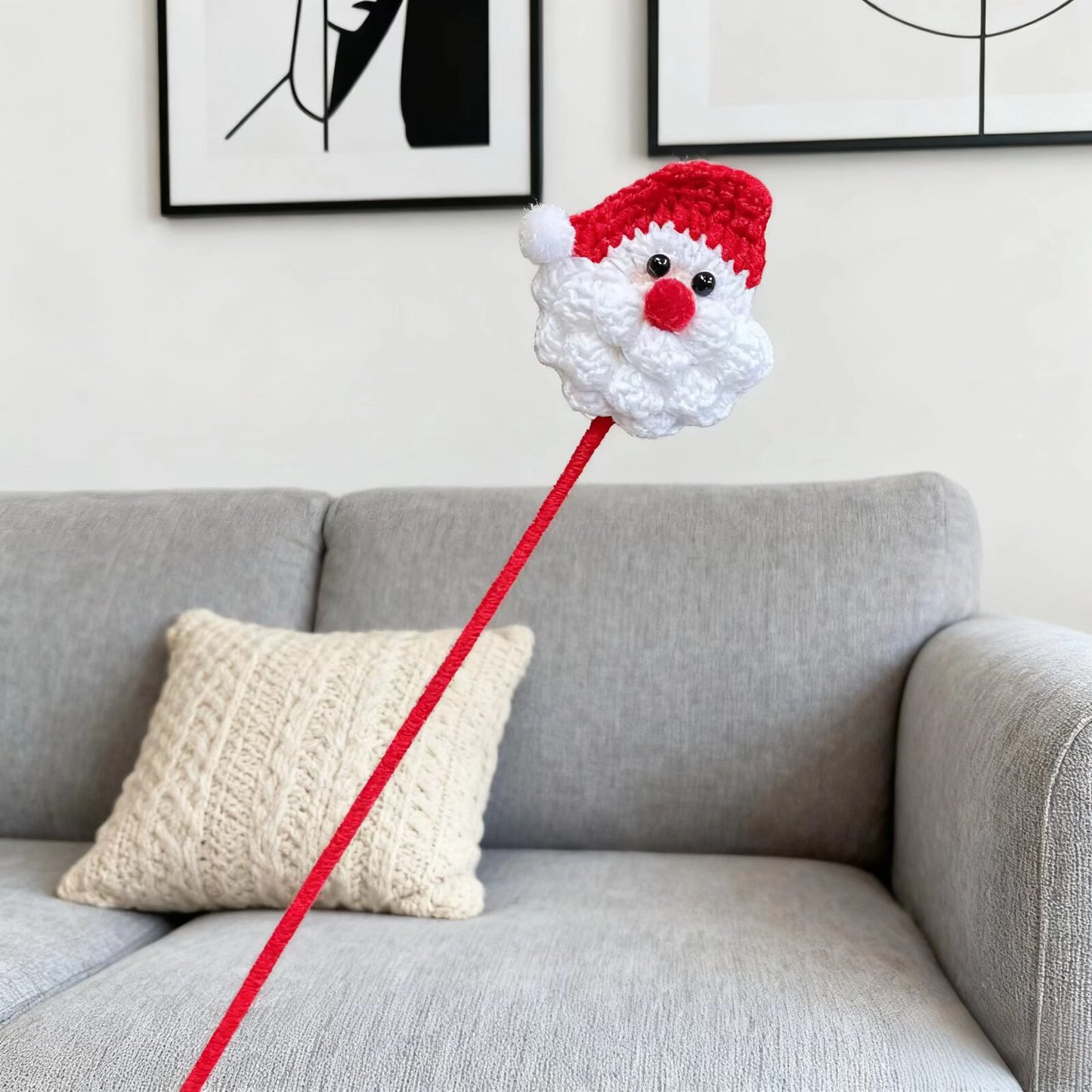 Crochet Santa Doll Wand and Coaster Kit