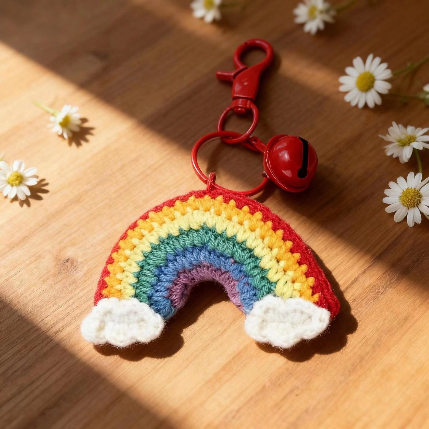 Crochet Rainbow Doll Keychain DIY Kit