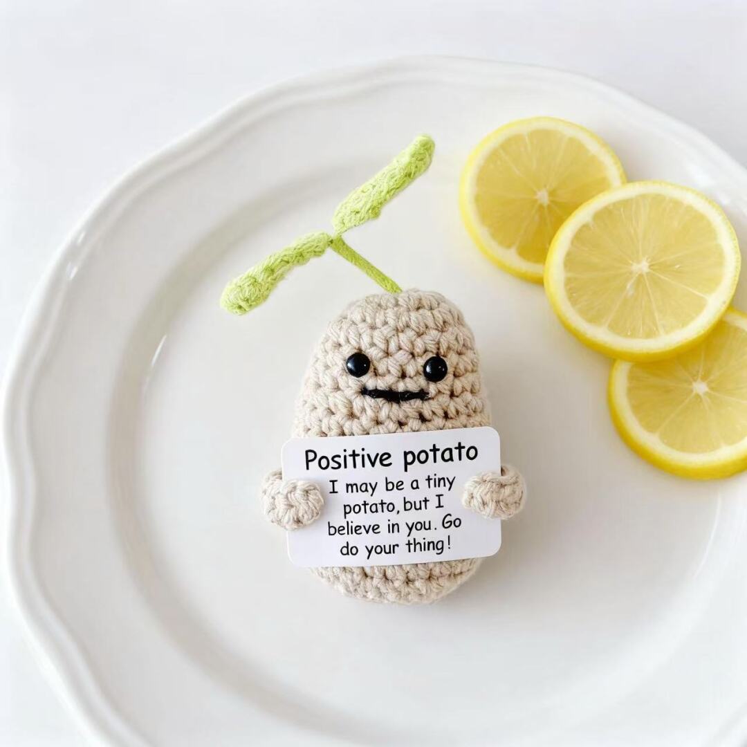 Positive Potato Crochet Plush