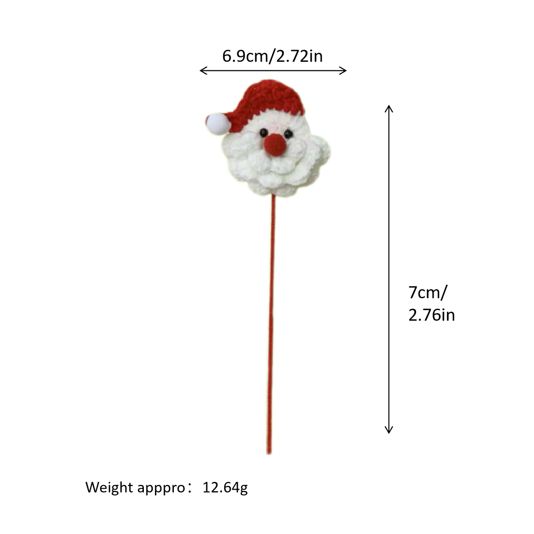 Crochet Santa Doll Wand and Coaster Kit
