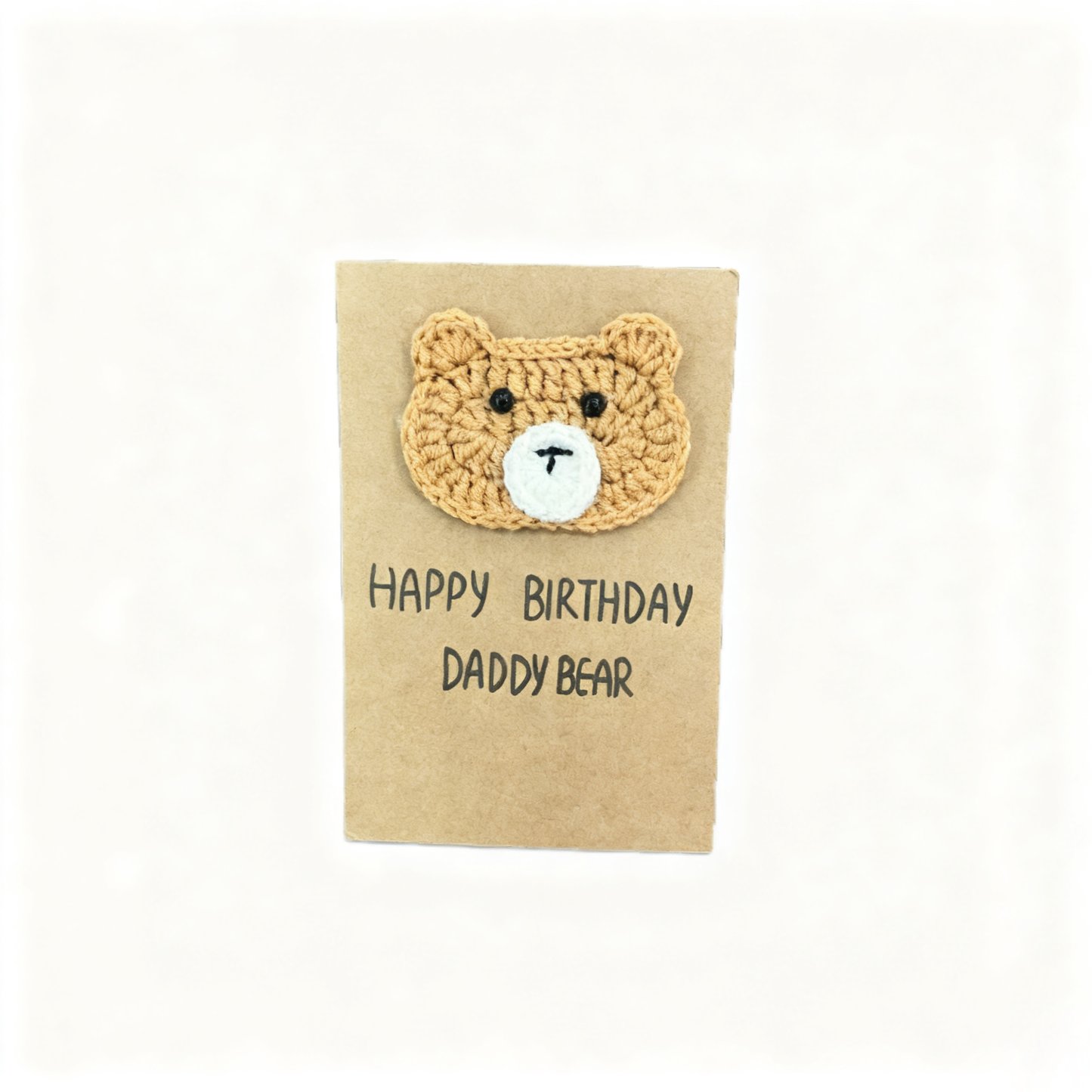 Crochet Bear Doll Card DIY Kit