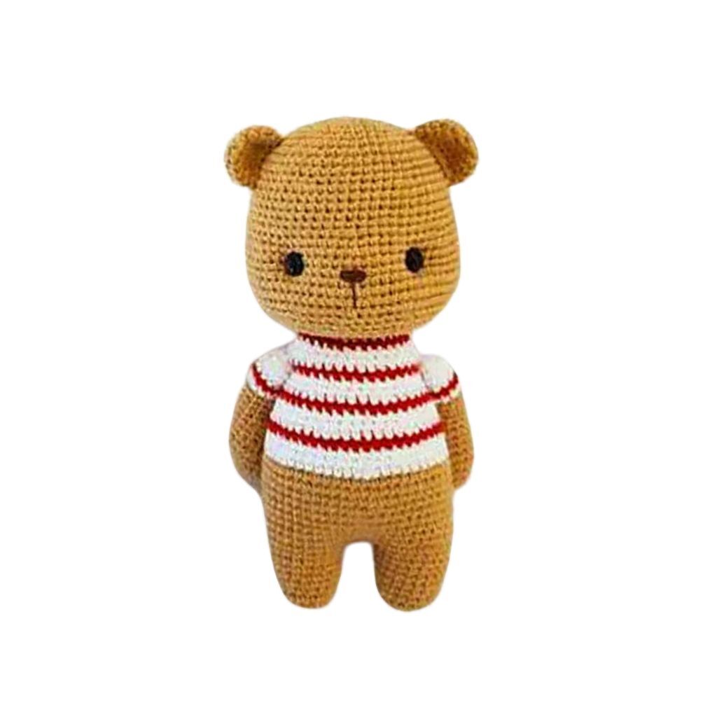 Crochet Bear Amigurumi Kit Soft Plush Starter Pack