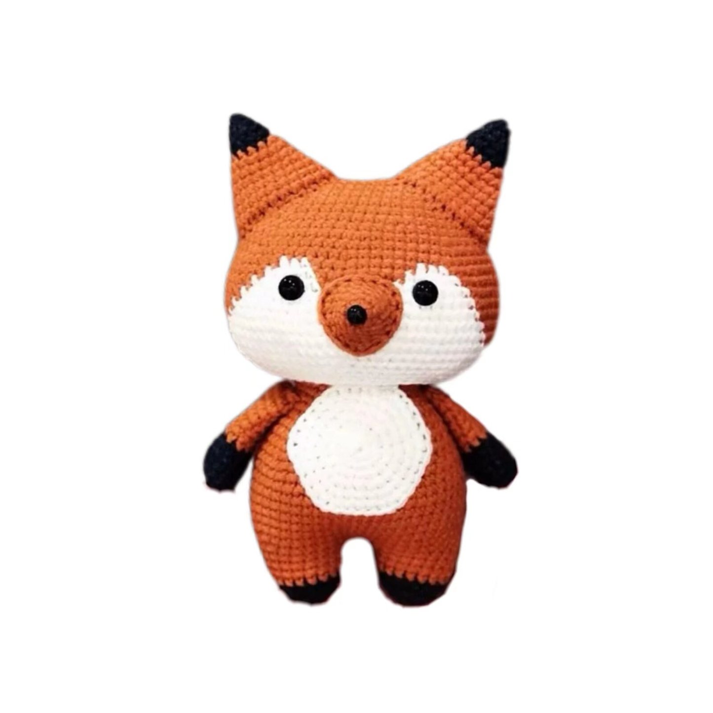 Crochet Fox Amigurumi Kit Handmade Animal Doll