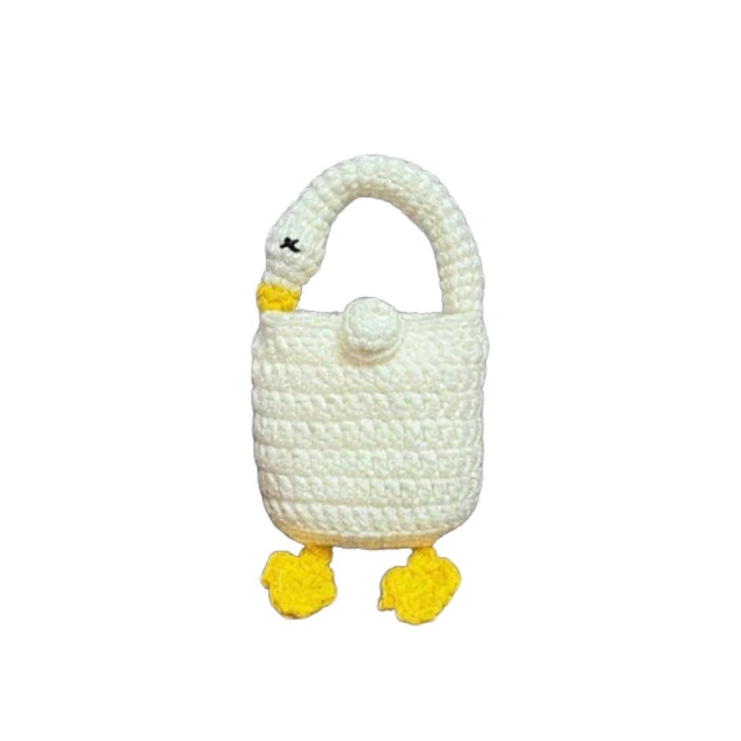 Crochet Duck Purse Plush DIY Kit