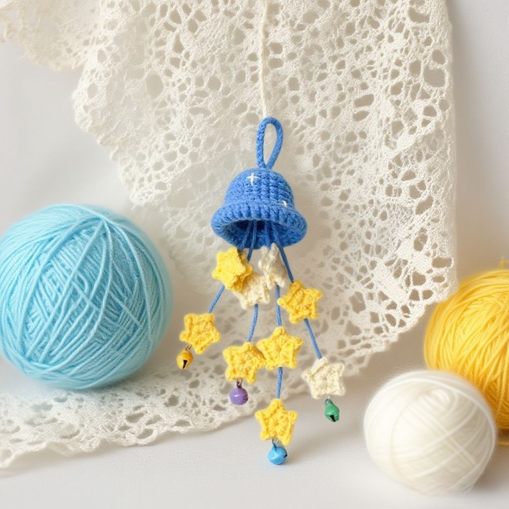 Crochet Star Keychain DIY Kit