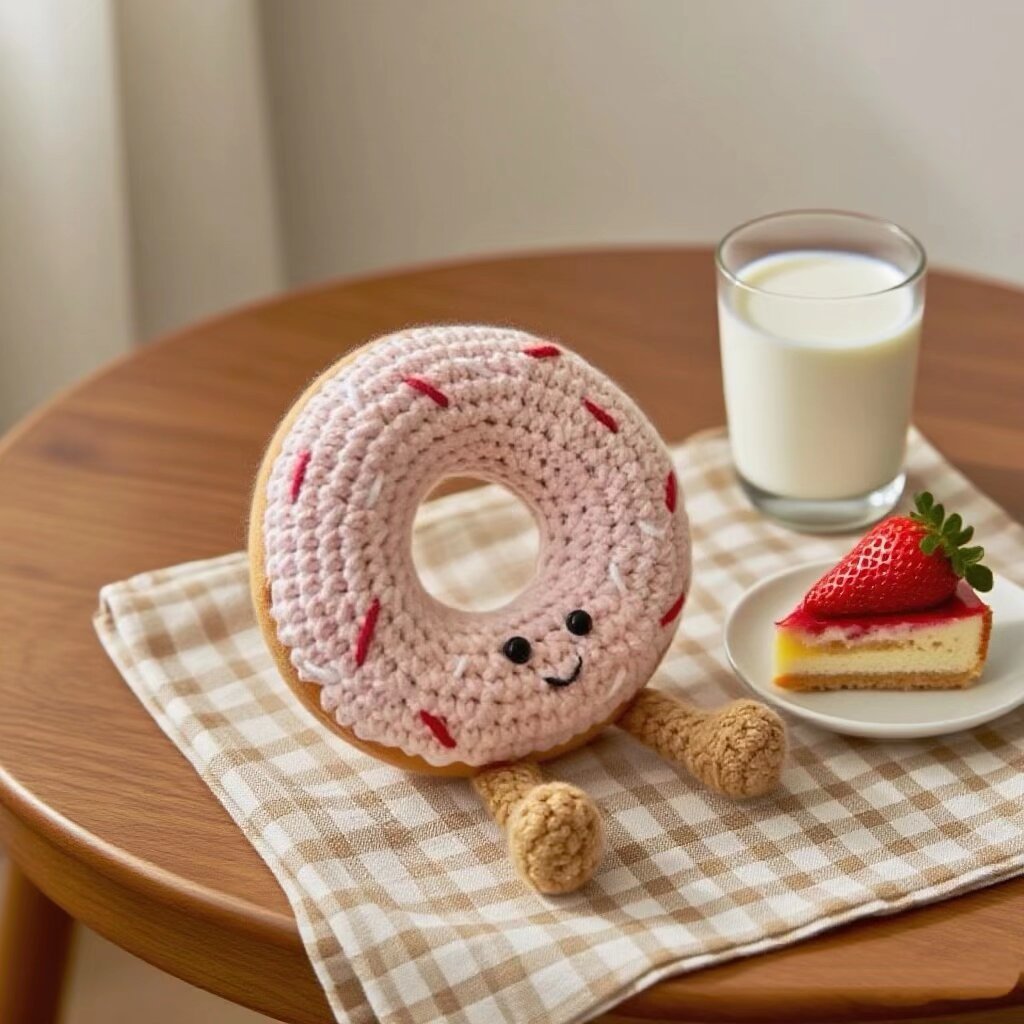 Crochet Donut Doll DIY Craft Kit