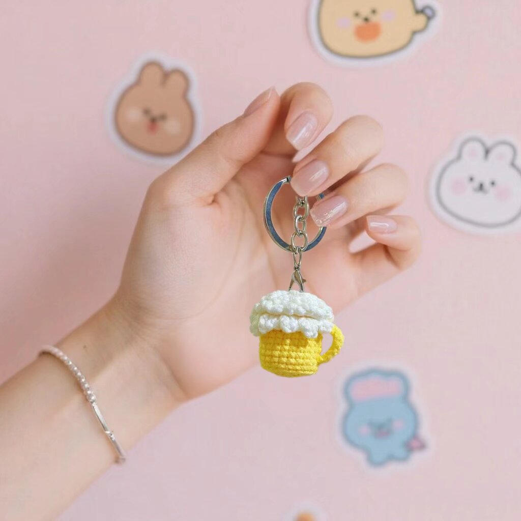 Crochet Beer Mug Amigurumi Kit