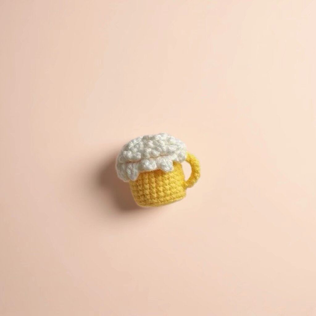 Crochet Beer Mug Amigurumi Kit