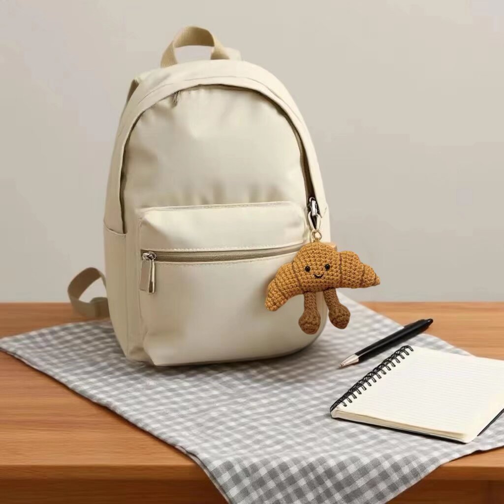 Crochet Egg and Croissant Plush Kit