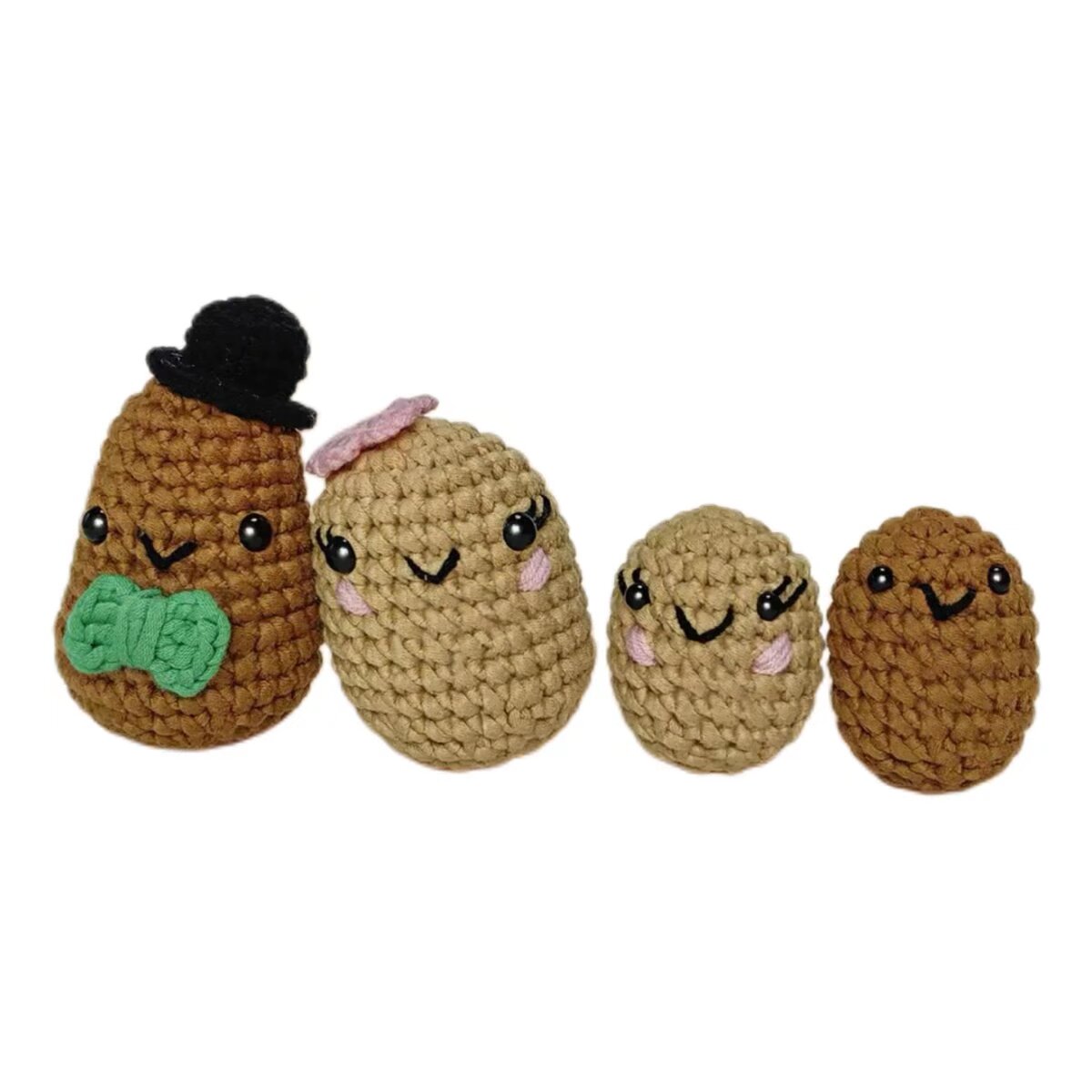 Crochet Potato Plush Amigurumi Kit