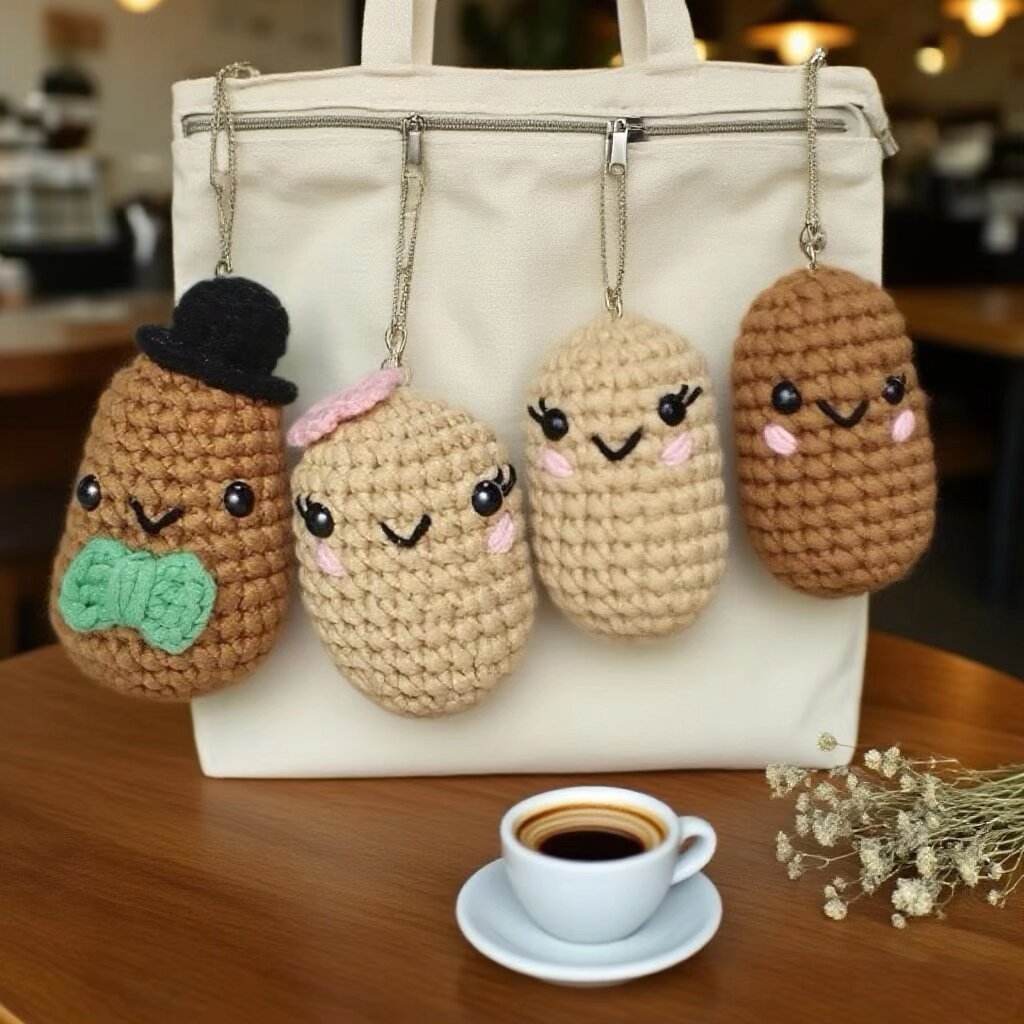 Crochet Potato Plush Amigurumi Kit
