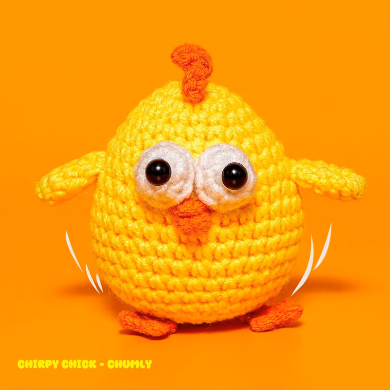 Beginners Easy DIY Making Knit Chick Crochet Doll Kits Manufacturers