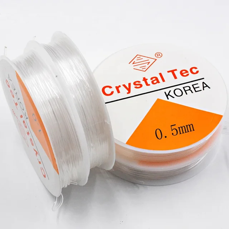 Transparent Stretchy Beading Thread Nylon Fibre Elastic Beaded Threads