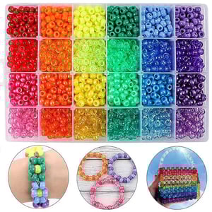 Factory Direct Selling 6x9mm Plastic Acrylic Bucket Bead Kit