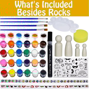 Manufacturers Sell Waterproof Paint Stone Art Painting Sets