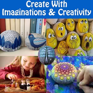 Manufacturers Sell Waterproof Paint Stone Art Painting Sets