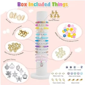 Factory Direct Selling Color Clay Beads Kits DIY Making Necklaces Set