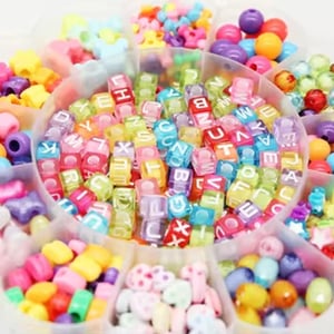 Colorful Acrylic Letter Beads Wholesale