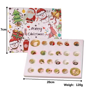 Wholesale Sell 2024 New Christmas Countdown Calendar Jewelry Set