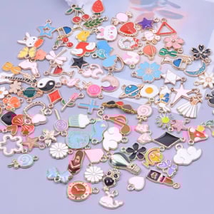 Factory Wholesale Sell mixed random Enamel Pendant